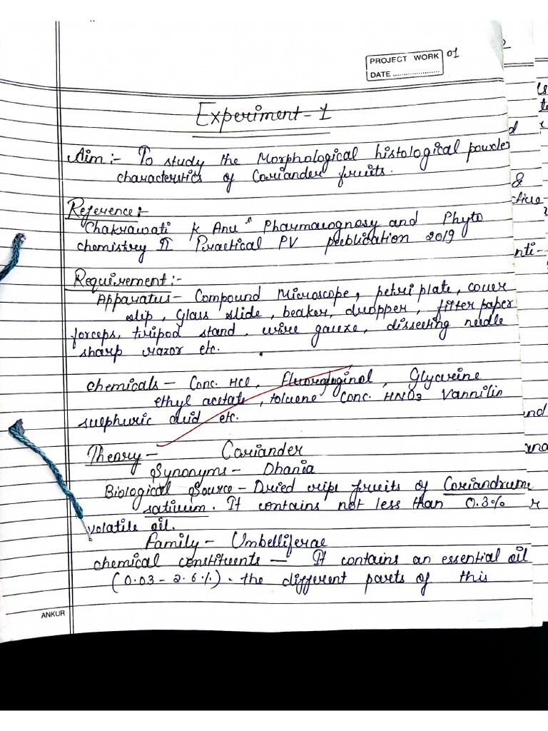 Experiment 01 | PDF