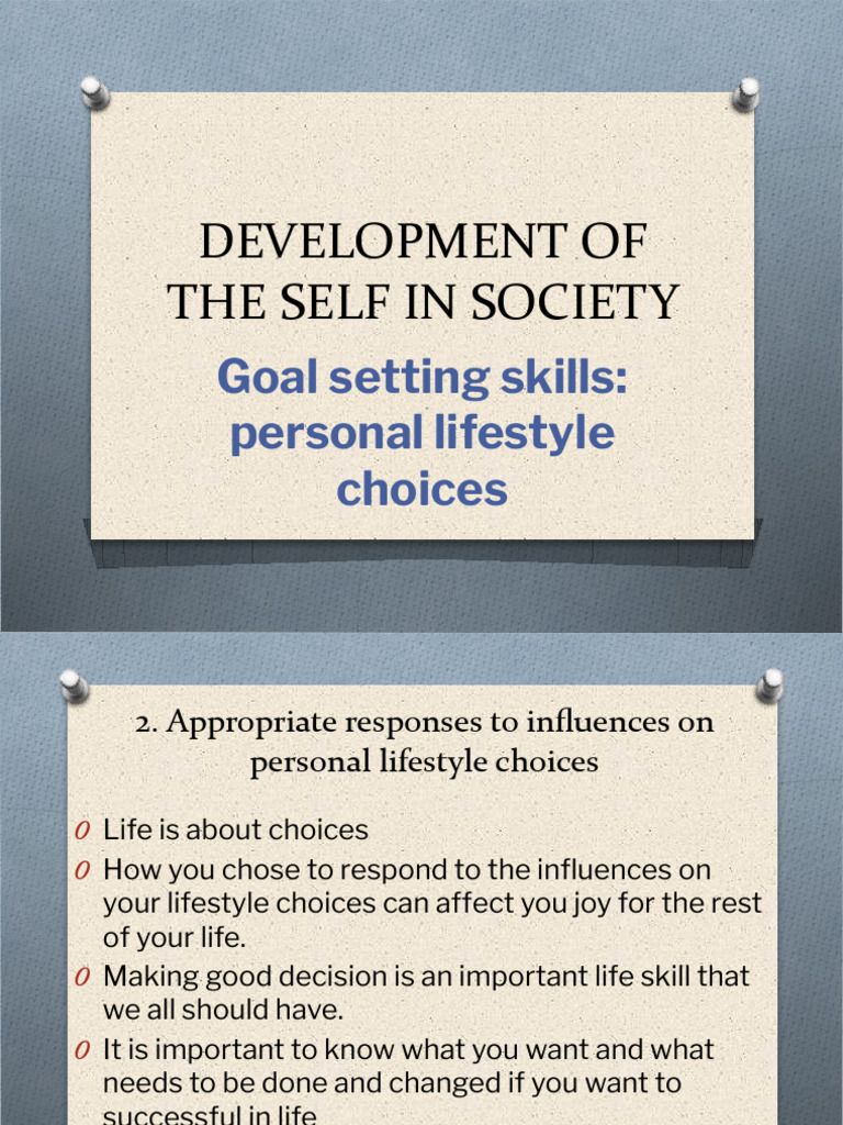 Self-Determination in Lifestyle Choices | PDF