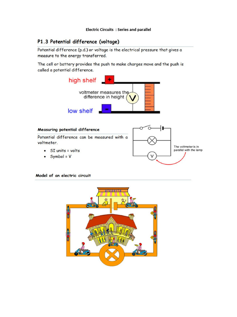 Notes Series and Parallel | PDF
