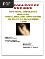 Download Lesson plan- Kangaroo Mother Car by Binal Joshi SN84843149 doc pdf