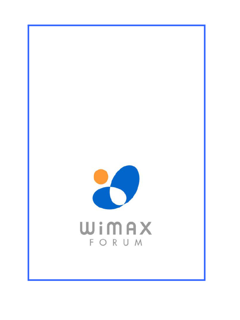 Mobile WiMAX WP | PDF | Wi Max | Lte (Telecommunication)