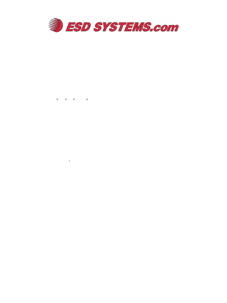 ESD Training Quiz for Technicians | PDF | Electrostatic Discharge ...