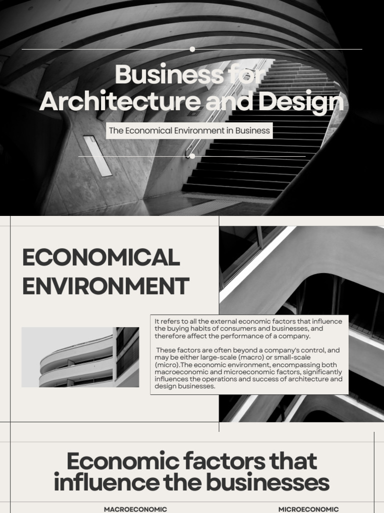 Economic Factors in Architecture Business | PDF | Macroeconomics ...