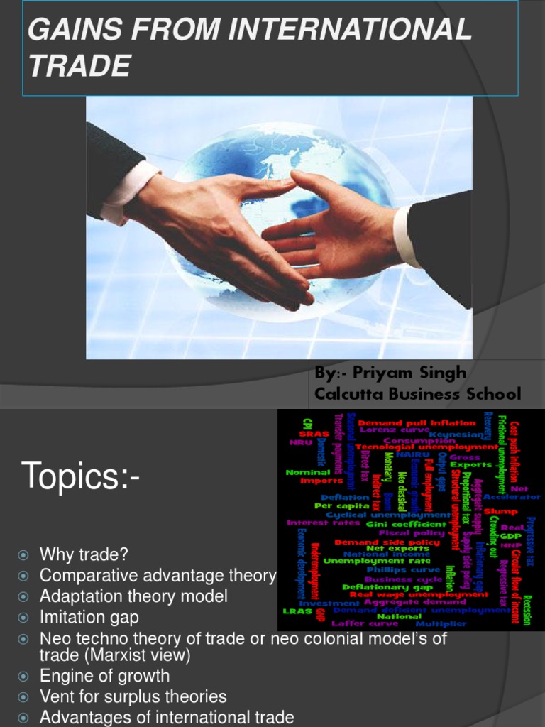 Gains from International Trade Explained | PDF | Comparative Advantage ...