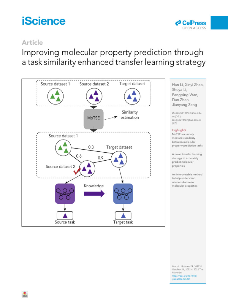 Li Et Al. - 2022 - Improving Molecular Property Prediction Through A ...