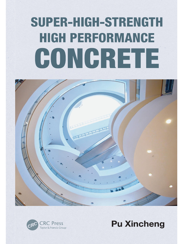 Super-High-Strength High Performance Concrete Cover | PDF