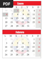 Calendario 2026 Argentina con Feriados | PDF