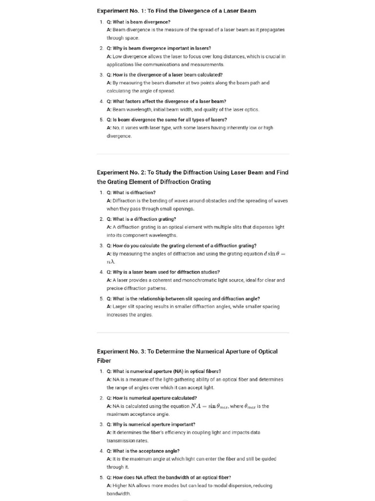 Engineering Physics Final Practical | PDF