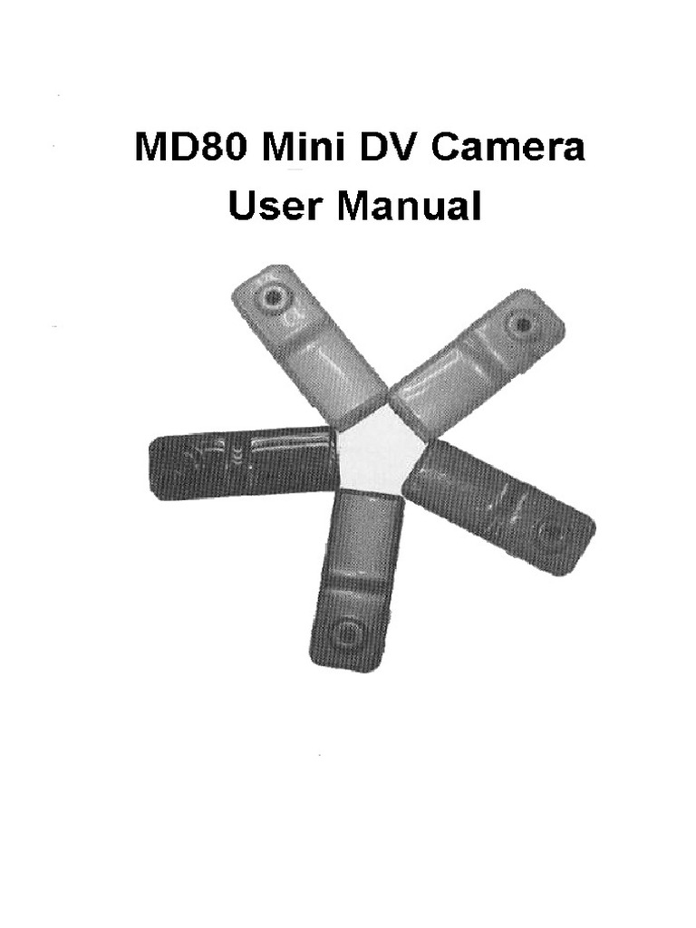 Camera md80 Manual | PDF