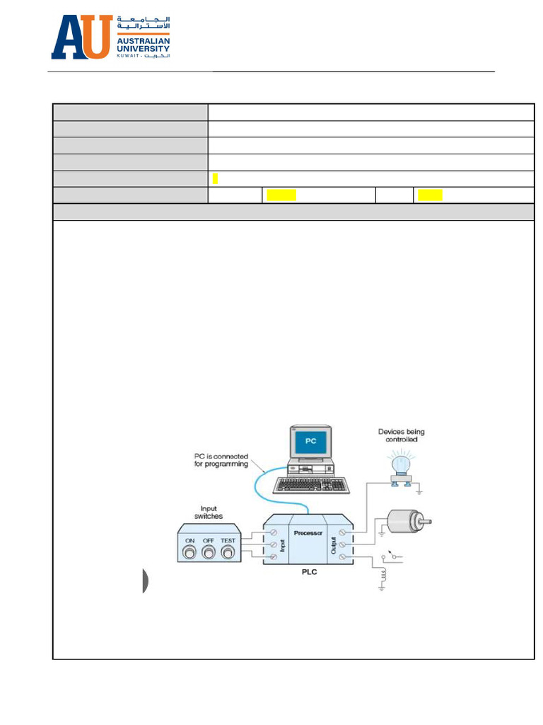 PLC Programming and Logic Gates Overview | PDF | Programmable Logic ...