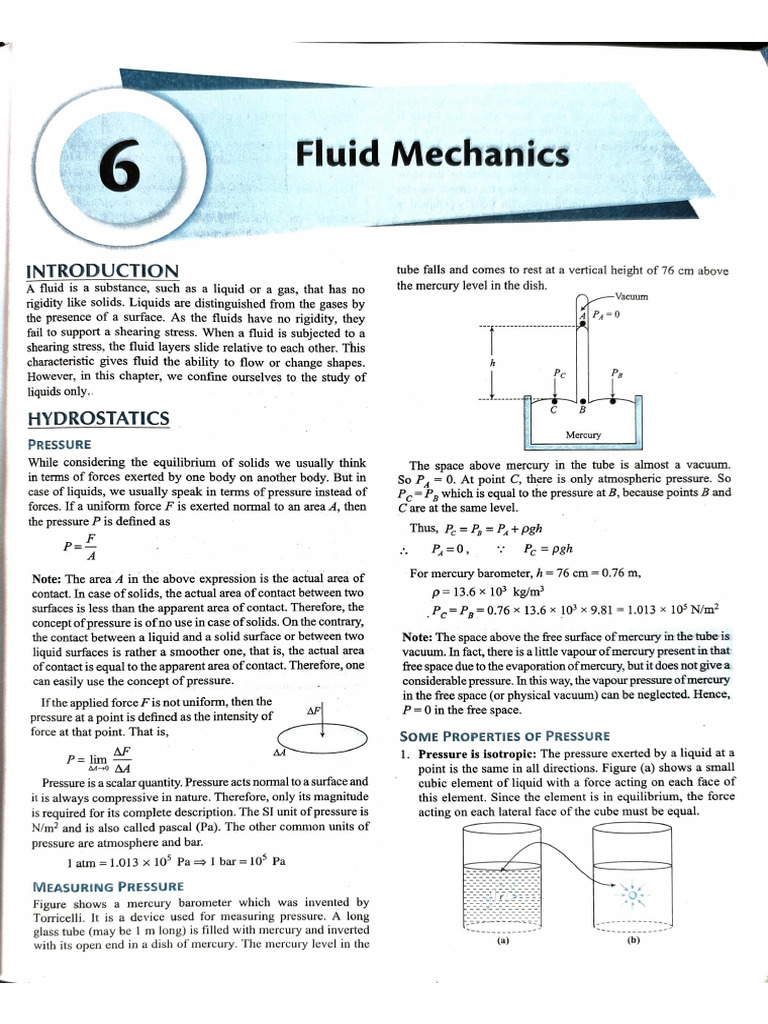 Fluid Mechanics Cengage - 20241004 | PDF