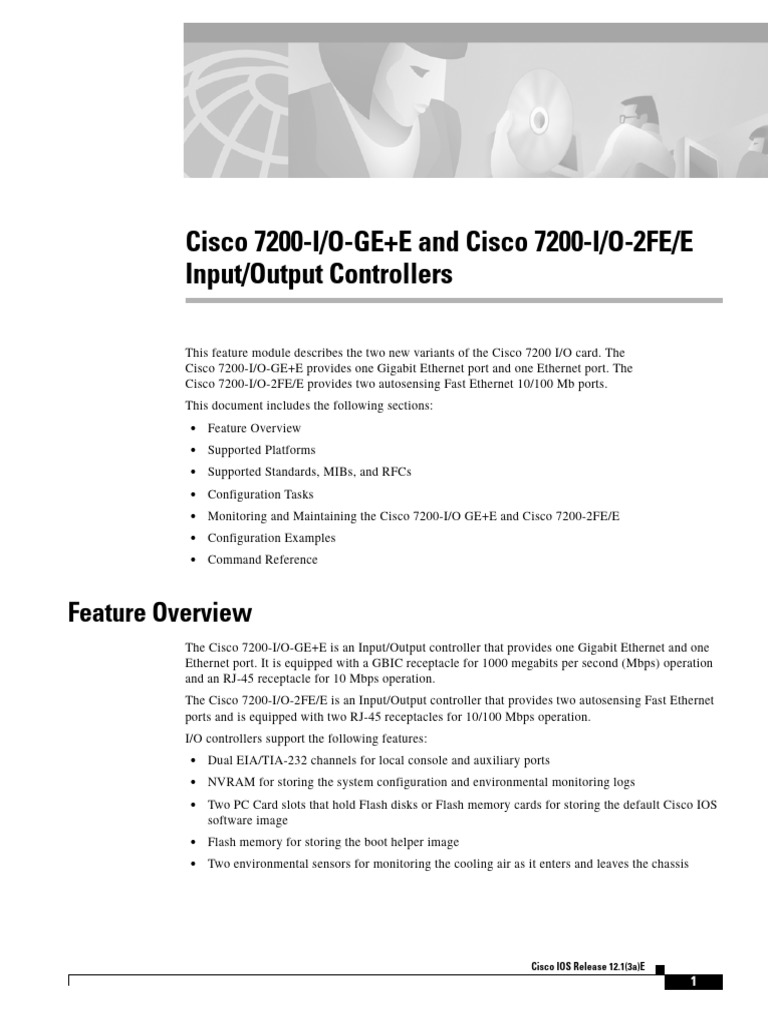 Cisco7200 21489379-4443 | PDF | Router (Computing) | Ethernet