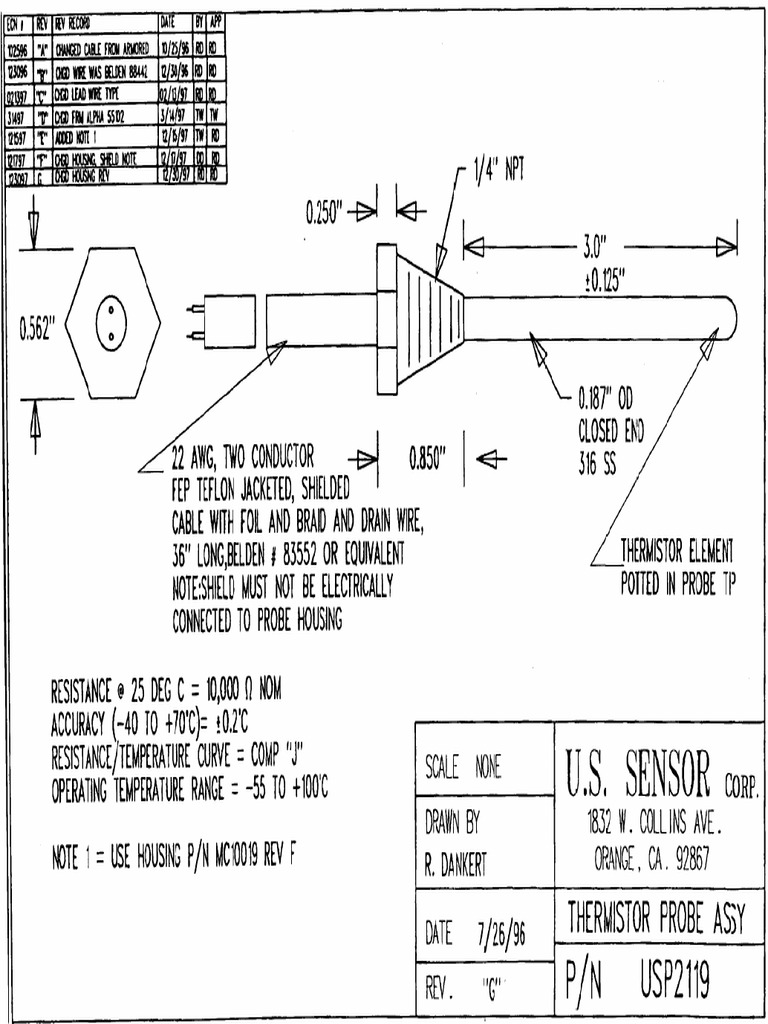 Emr 3 Temp Probe | PDF