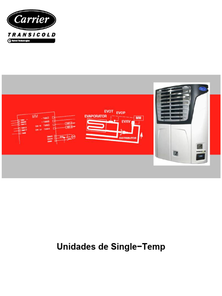 Manual de Servicio Vector 8500 | PDF | Refrigeración | Refrigerante