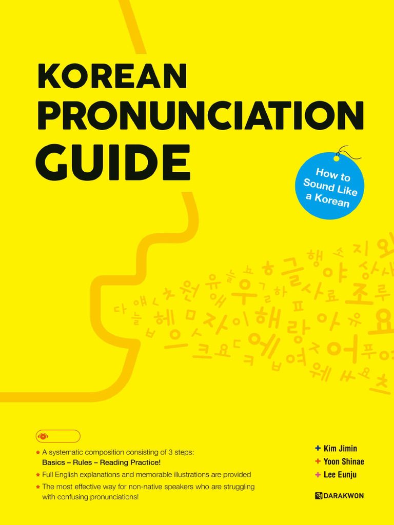 語学・辞書・学習参考書 KOREAN PRONUNCIATION GUIDE Korean Pronunciation Guide | PDF