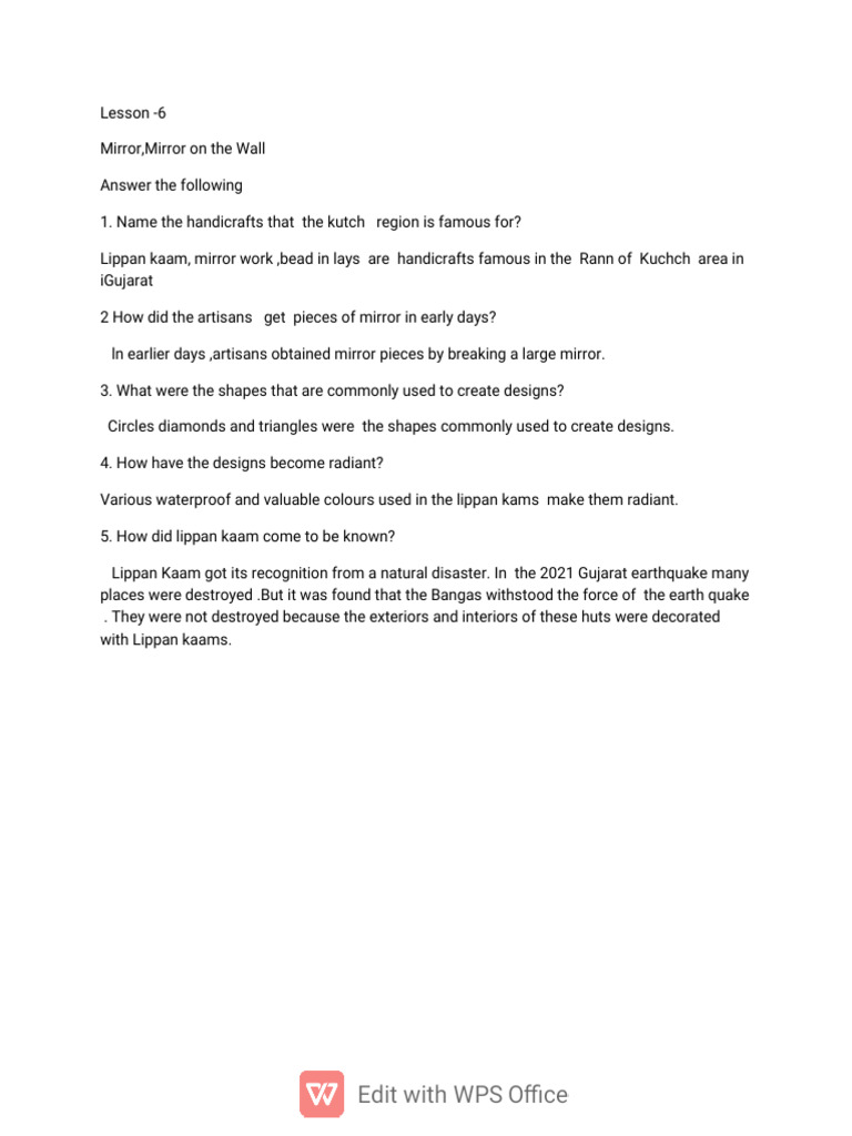 Lesson -6-WPS Office | PDF