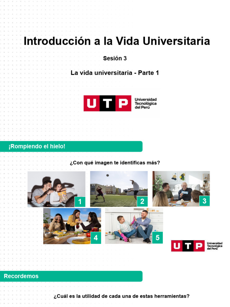 Organización de la Vida Universitaria UTP | PDF