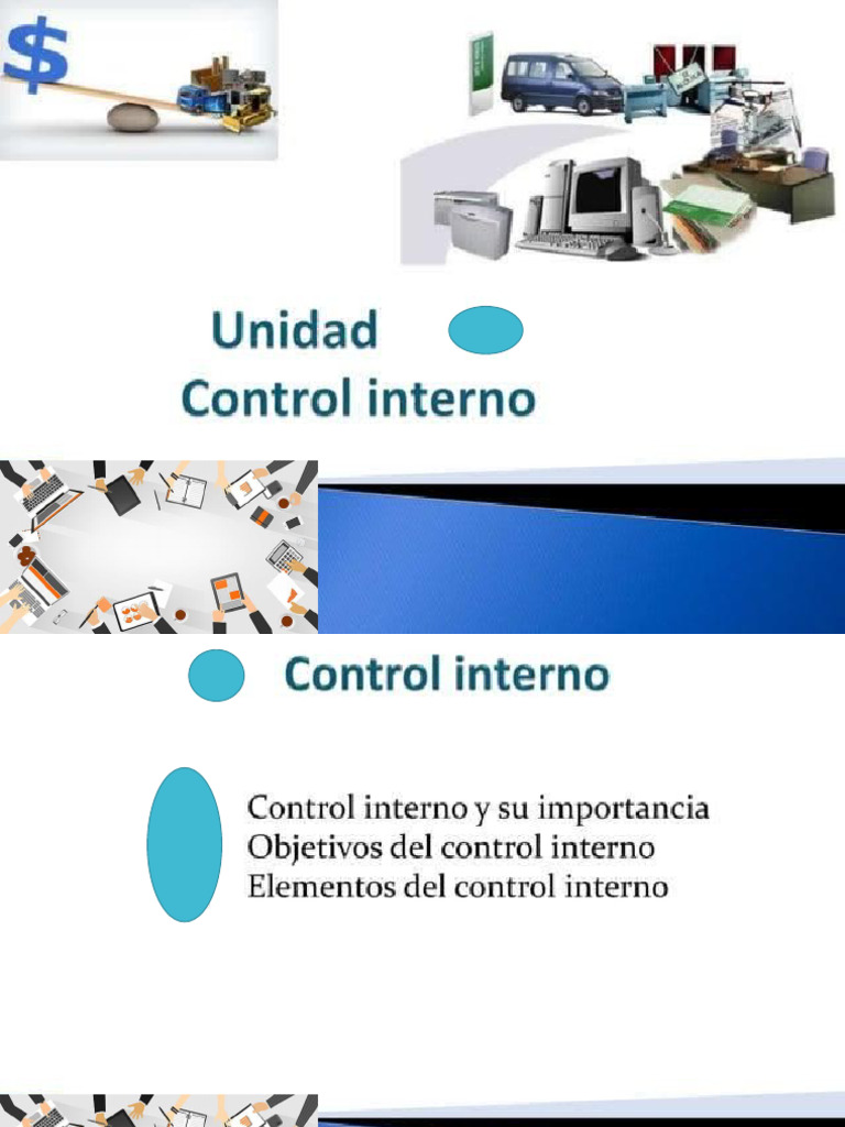 Control Interno Conceptos | PDF | Depreciación | Contabilidad
