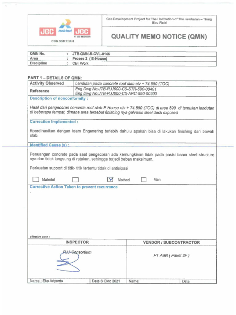 JTB-QMN-R-CVL-0146 - For Sign | PDF