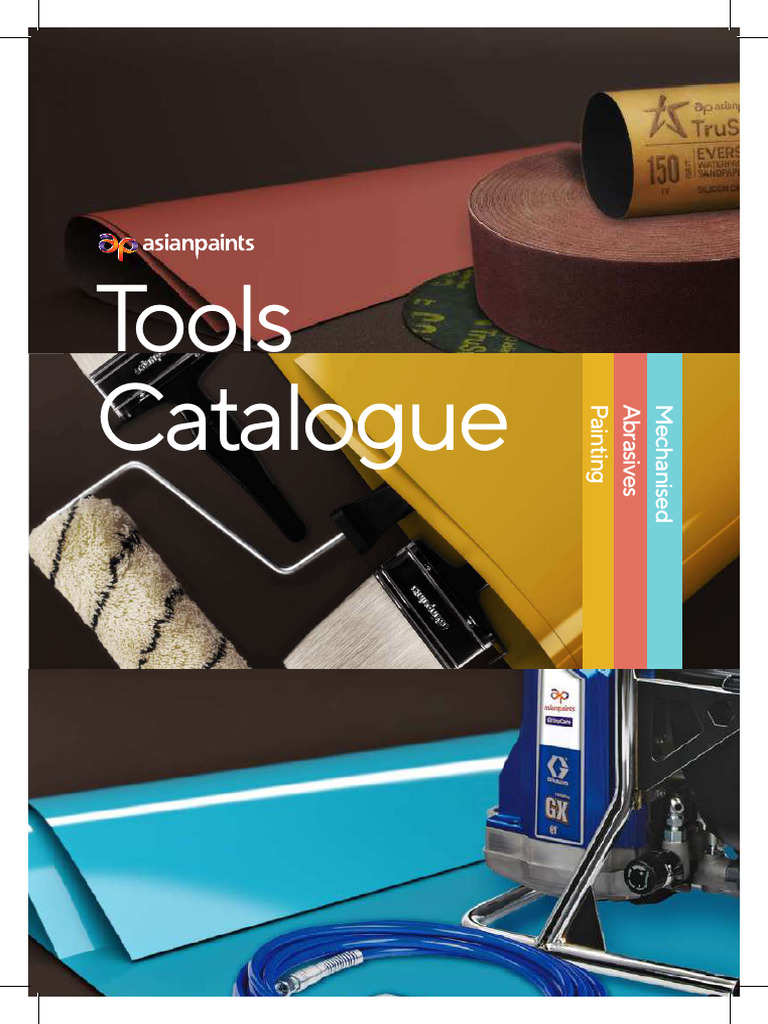 Asian Paints Mechanized Tools Catalogue | PDF | Flow Measurement | Pump