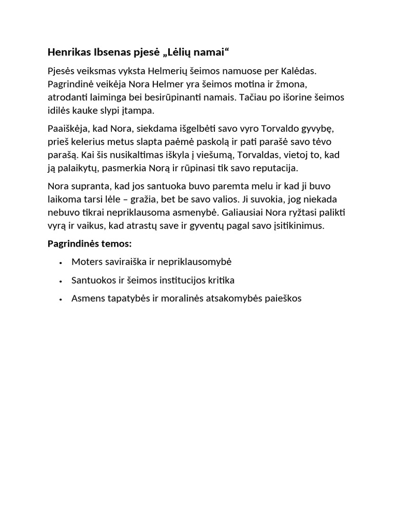 Leliu Namai | PDF