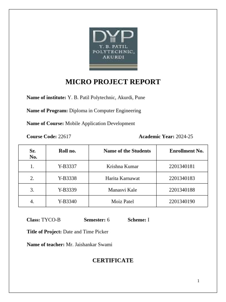 Mad Project | PDF | User Interface | Mobile App