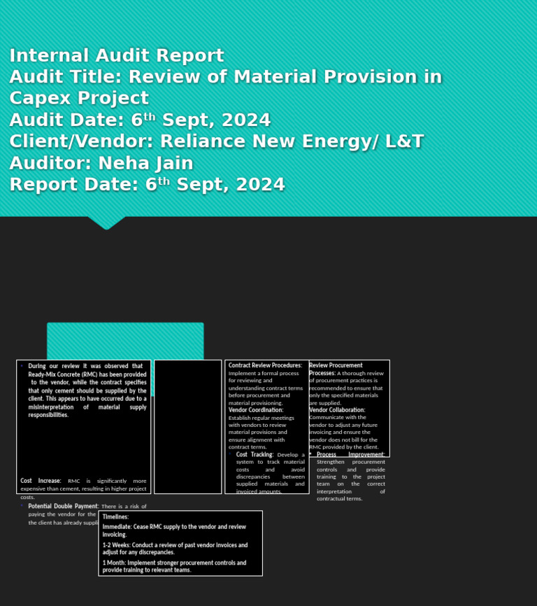 Presentation (2) | PDF | Procurement | Audit