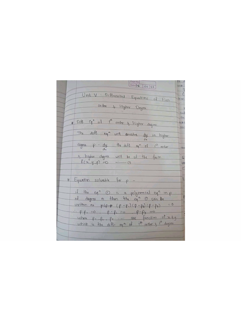 Solvable For P | PDF