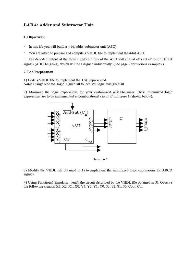 COA - Lab 4 | PDF