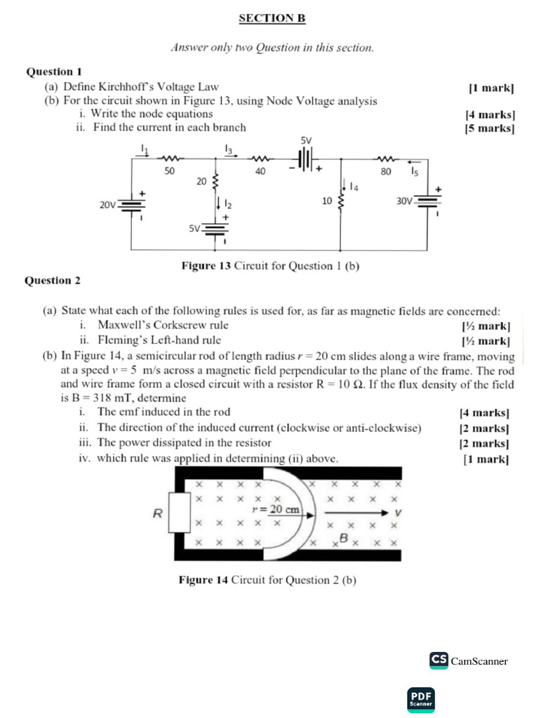CTVET 2025 Electrical Engineering Questions | PDF