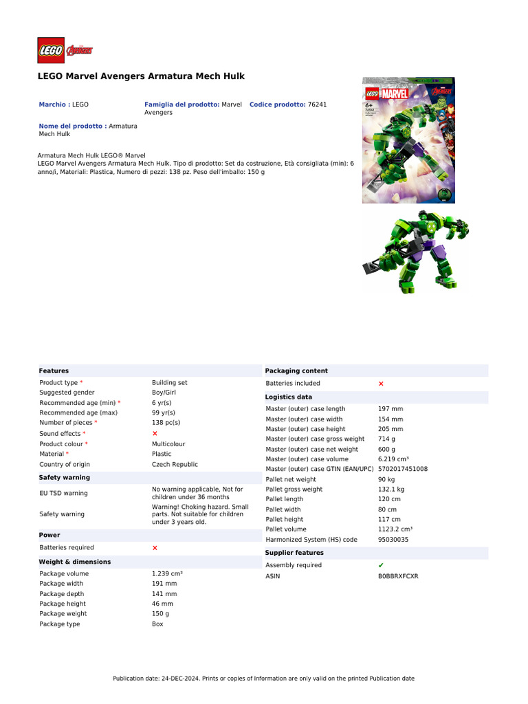 Lego Leaflet | PDF | Information
