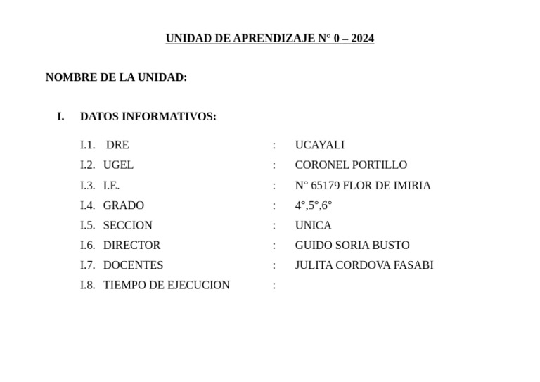 Unidad de Aprendizaje n | PDF