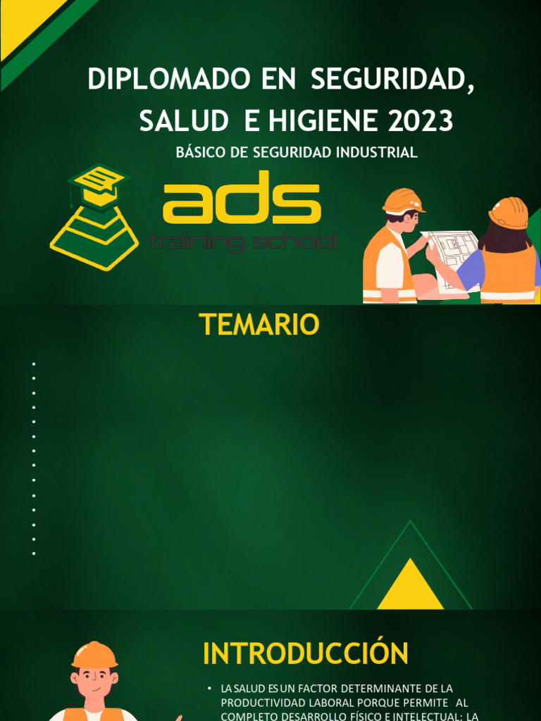 Diplomado en Seguridad Industrial 2023 | PDF | Quemar | Choque ...