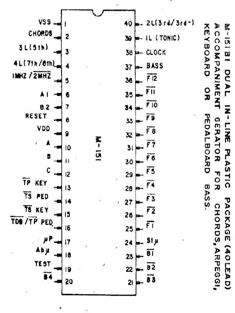 m151b1 Pinouts | PDF