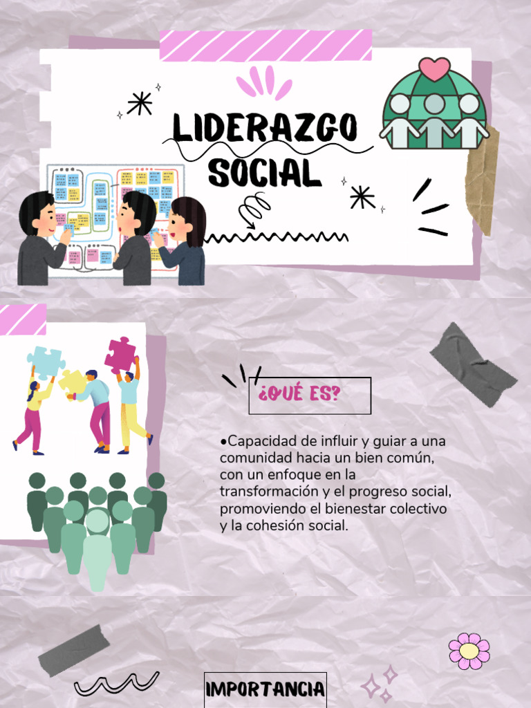 Liderazgo Social: Claves y Ética | PDF | Liderazgo | Comunidad