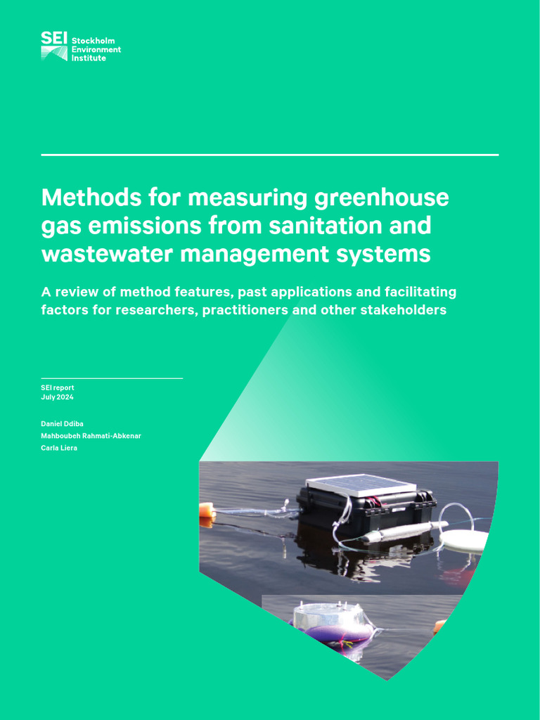 Methods Greenhouse Gas Emissions Sanitation Sei2024 030 | PDF ...