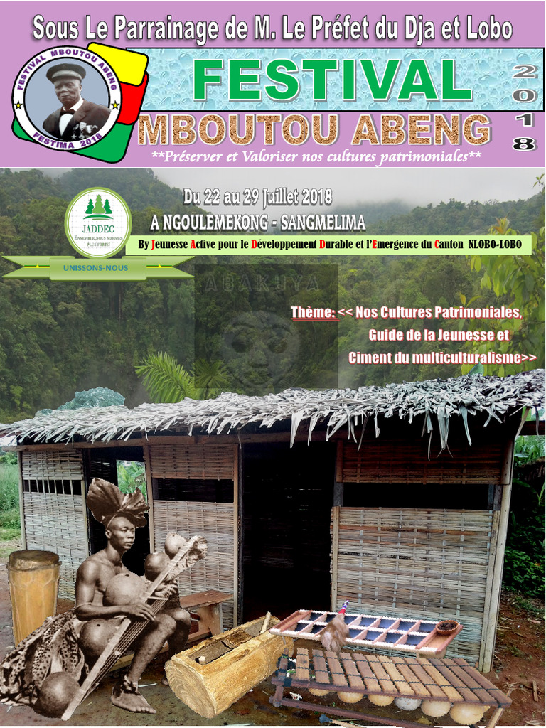 Festival MBOUTOU ABENG 2018 | PDF