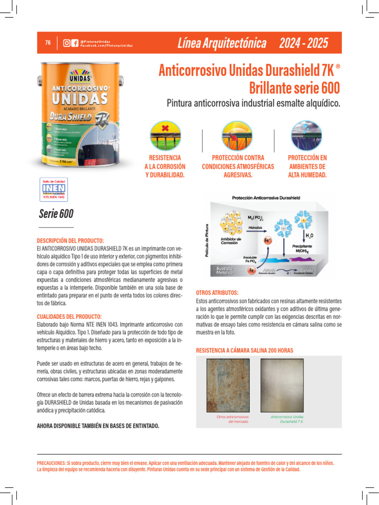 HT Anticorrosivo Durashield Brillante | PDF | Corrosión | Pintar