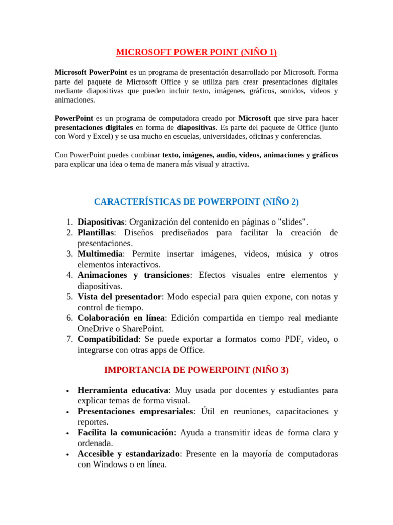 Guía Completa de Microsoft PowerPoint | PDF | Microsoft PowerPoint ...