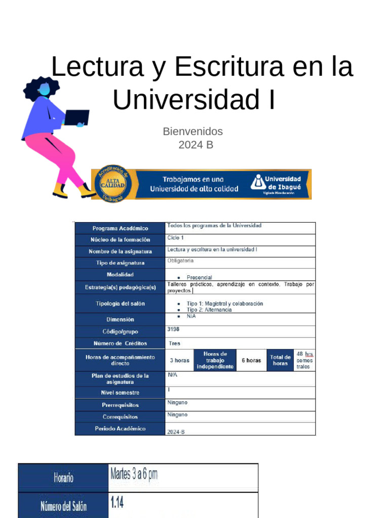 Lectura y Escritura en La Universidad I 2024 Grupo 8 | PDF | Moodle ...