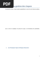 Gestion des Risques Bancaires | PDF | Risque | Risque opérationnel