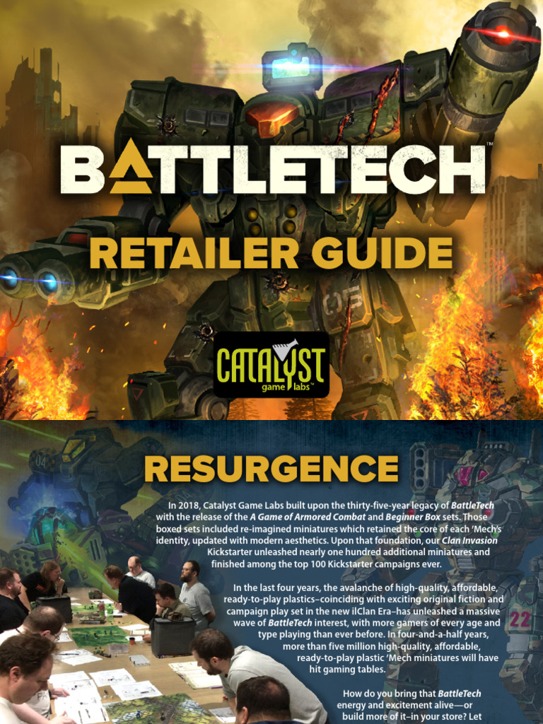 BattleTech Retailer Guide: Boost Sales | PDF | Battle Tech | Gaming