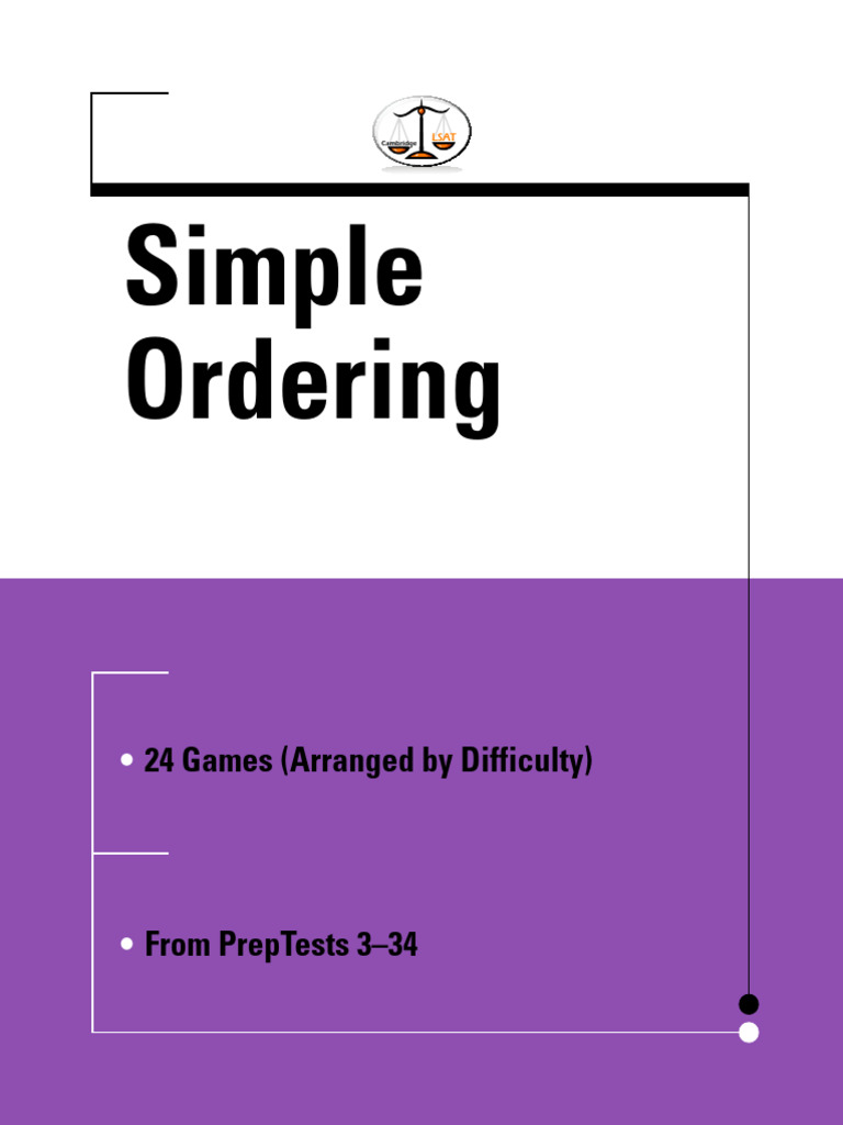 Simple Ordering | PDF