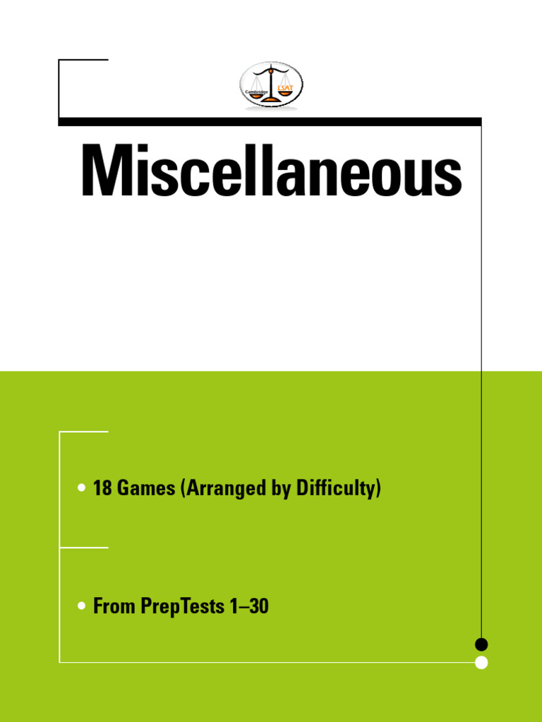 Miscellaneous | PDF