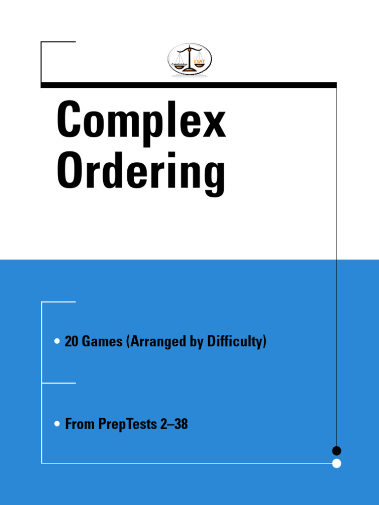 Complex Ordering | PDF