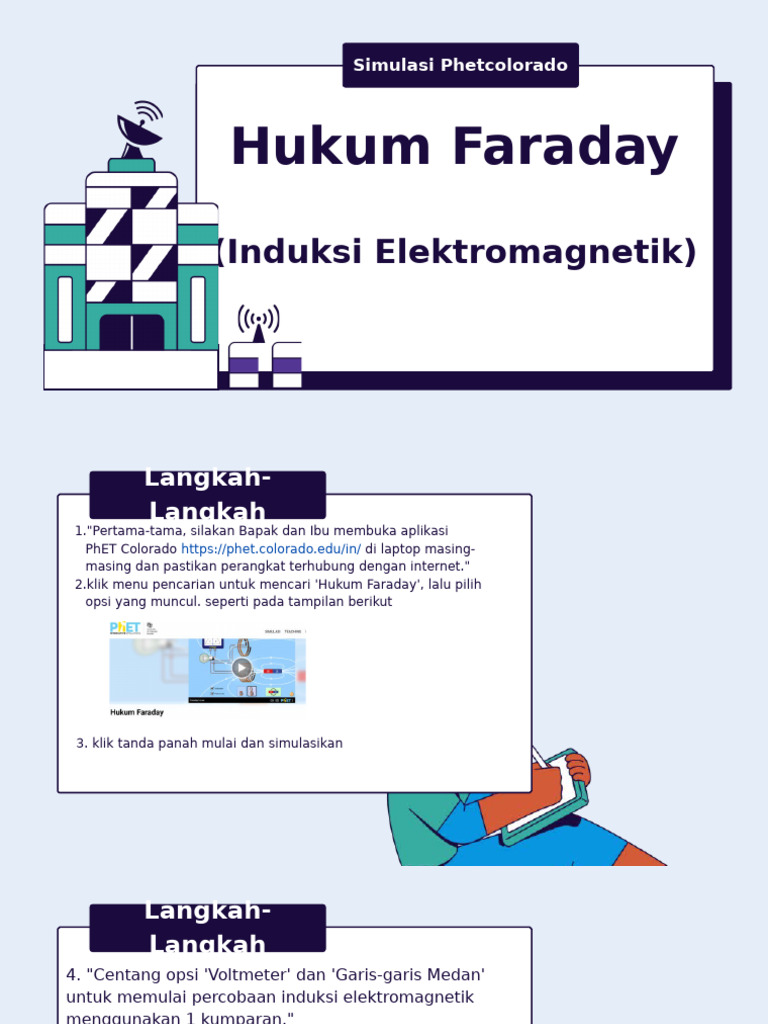 Simulasi Hukum Faraday di PhET Colorado | PDF
