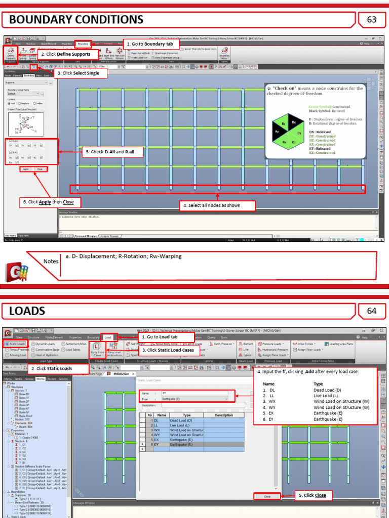 Load and Boundary Conditions Setup Guide | PDF | Structural Load