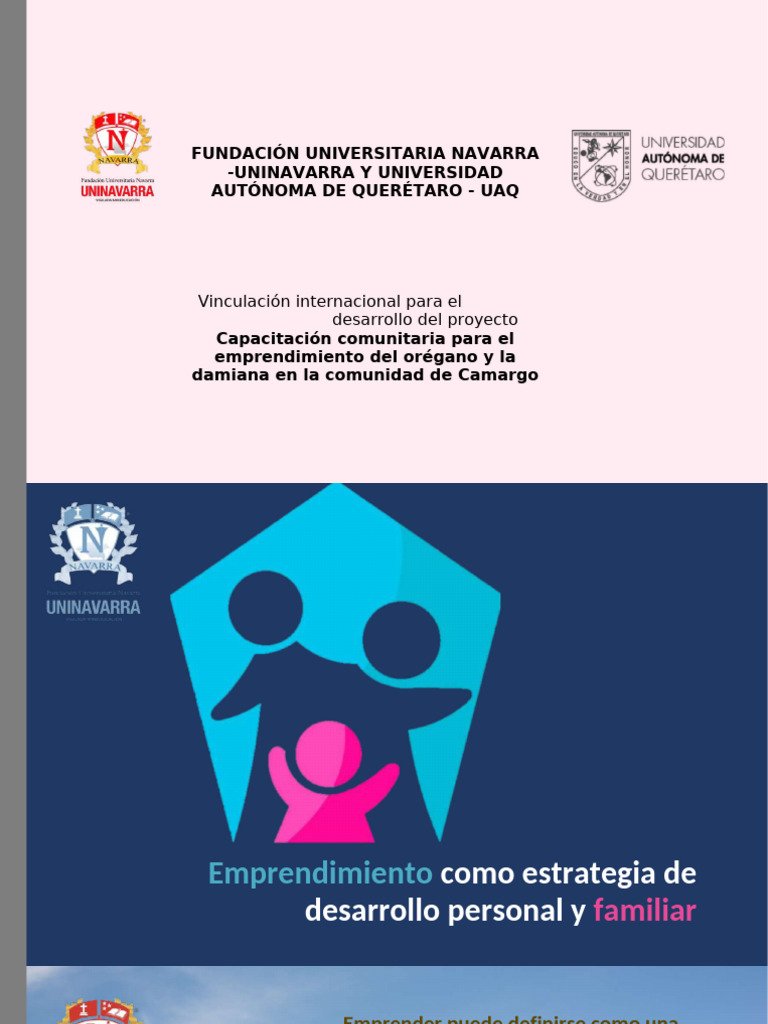 Emprendimiento Estrategia Desarrollo Personal y Familiar | PDF ...