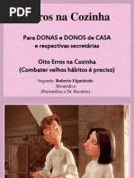 Erros na cozinha