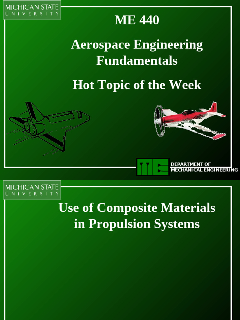 Composite Materials in Aerospace Propulsion | PDF